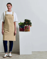 Premier Workwear Cross Back Barista Bib Apron - PR129M - thumbnail 1