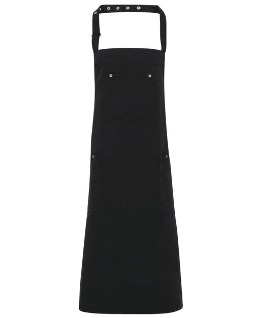 Premier Workwear Chino Bib Apron - PR132M
