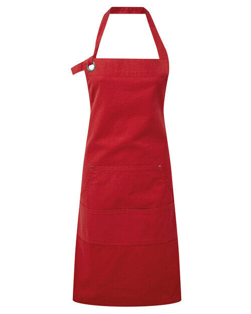 Premier Workwear Calibre Heavy Cotton Canvas Pocket Apron - PR137M