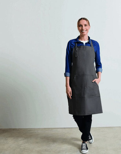 Premier Workwear Calibre Heavy Cotton Canvas Pocket Apron - PR137M