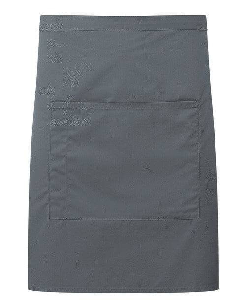 Premier Workwear Colours Collection Mid Length Pocket Apron - PR141M