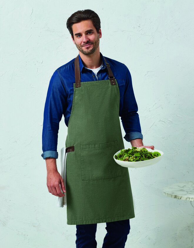 Premier Annex Oxford Bib Apron