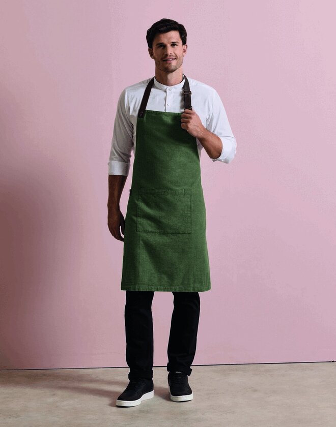 Premier Workwear Annex Oxford Bib Apron - PR144M