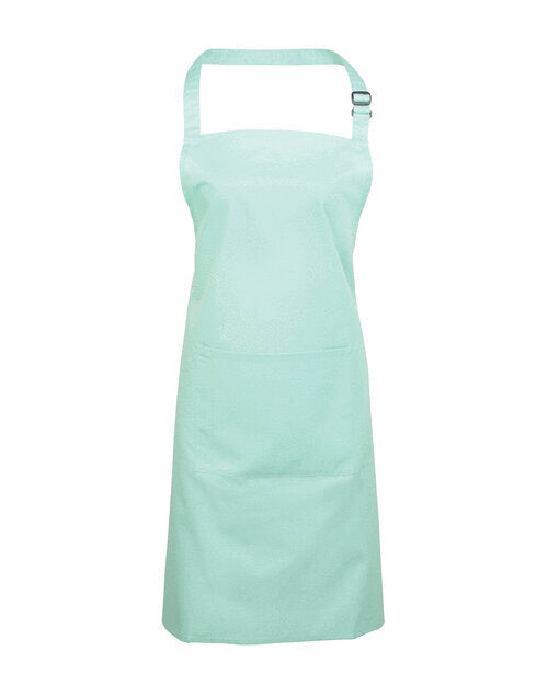 Premier Workwear Colours Collection Bib Apron With Pocket - PR154M