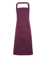 Premier Workwear Colours Collection Bib Apron With Pocket - PR154M