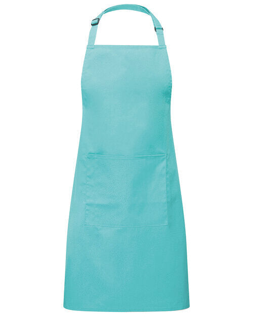 Premier Workwear Colours Collection Bib Apron With Pocket - PR154M