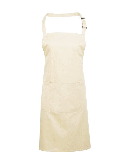 Premier Workwear Colours Collection Bib Apron With Pocket - PR154M