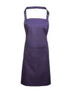 Premier Workwear Colours Collection Bib Apron With Pocket - PR154M
