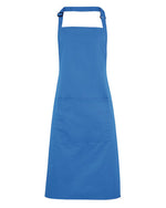 Premier Workwear Colours Collection Bib Apron With Pocket - PR154M