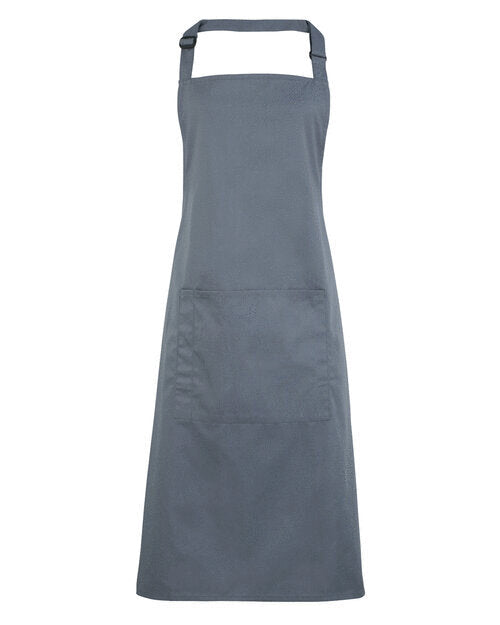 Premier Workwear Colours Collection Bib Apron With Pocket - PR154M