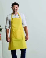 Premier Workwear Colours Collection Bib Apron With Pocket - PR154M - thumbnail 1