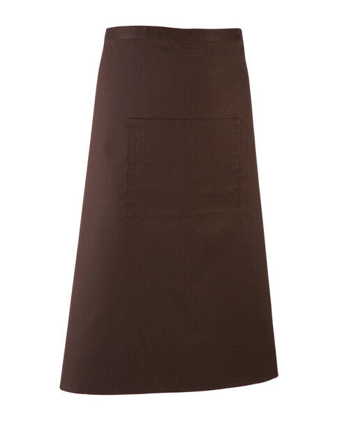 Premier Workwear Colours Collection Hospitality Apron With Pocket - PR158M