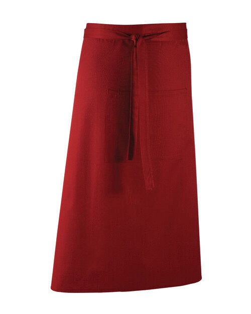 Premier Workwear Colours Collection Hospitality Apron With Pocket - PR158M