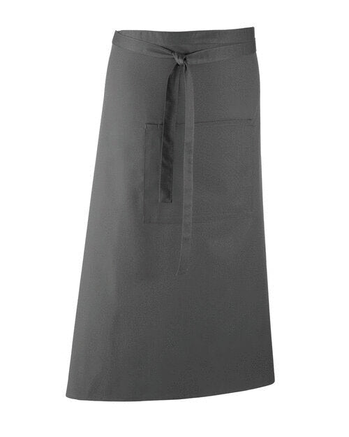 Premier Workwear Colours Collection Hospitality Apron With Pocket - PR158M