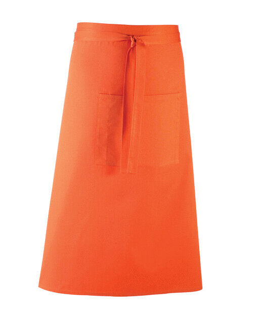 Premier Workwear Colours Collection Hospitality Apron With Pocket - PR158M