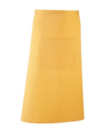 Premier Workwear Colours Collection Hospitality Apron With Pocket - PR158M