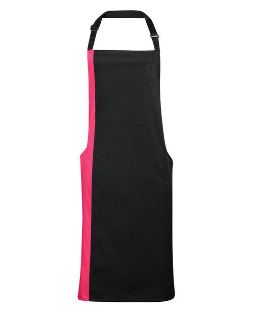 Premier Workwear Colours Collection Contrast Bib Apron - PR162M