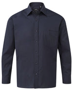 Premier Workwear Mens Long Sleeve Poplin Shirt - PR200M - thumbnail 9
