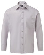Premier Workwear Mens Long Sleeve Poplin Shirt - PR200M