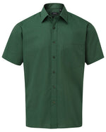 Premier Workwear Mens Short Sleeve Poplin Shirt - PR202M - thumbnail 3