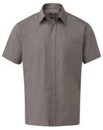 Premier Workwear Mens Short Sleeve Poplin Shirt - PR202M - thumbnail 5