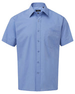 Premier Workwear Mens Short Sleeve Poplin Shirt - PR202M