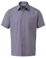 Premier Workwear Mens Short Sleeve Poplin Shirt - PR202M