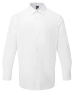 Premier Workwear Mens Long Sleeve Poplin Shirt - PR203M