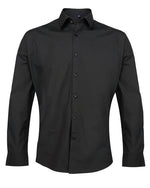 Premier Workwear Mens Long Sleeve Poplin Supreme Shirt - PR207M - thumbnail 2