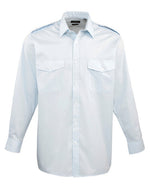 Premier Workwear Mens Pilot Long Sleeve Shirt - PR210M - thumbnail 3