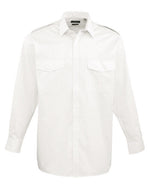 Premier Workwear Mens Pilot Long Sleeve Shirt - PR210M - thumbnail 4