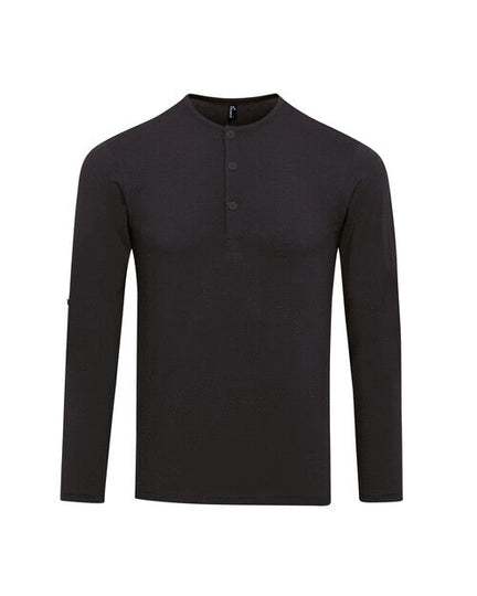 Premier Workwear Mens Long John Roll Sleeve Tee - PR218M