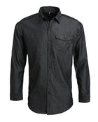 Premier Workwear Mens Jeans Stitch Denim Shirt - PR222M