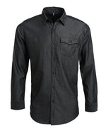 Premier Workwear Mens Jeans Stitch Denim Shirt - PR222M - thumbnail 2
