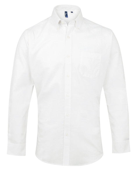 Premier Men's Long Sleeve Signature Oxford Shirt - [CLEARANCE]