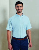 Premier Workwear Signature Oxford S/S Shirt - PR236M - thumbnail 1