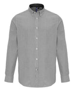 Premier Workwear Mens Cotton Rich Oxford Stripes Shirt - PR238M