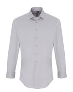 Premier Workwear Mens Stretch Poplin L/S Shirt - PR244M - thumbnail 4