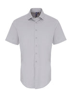 Premier Workwear Mens Stretch Poplin S/S Shirt - PR246M