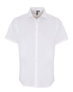 Premier Workwear Mens Stretch Poplin S/S Shirt - PR246M