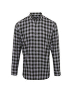 Premier Workwear Mens Mulligan Check Long Sleeve Cotton Shirt - PR250M