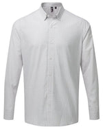Premier Workwear Mens Maxton Check Long Sleeve Shirt - PR252M - thumbnail 5