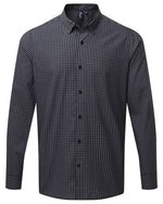 Premier Workwear Mens Maxton Check Long Sleeve Shirt - PR252M - thumbnail 6