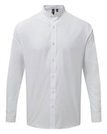 Premier Workwear Mens Banded Collar Grandad Shirt - PR258M - thumbnail 3