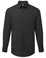 Premier Workwear Oxford Mens Long Sleeve Shirt - PR284M - thumbnail 2