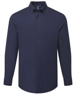 Premier Workwear Oxford Mens Long Sleeve Shirt - PR284M - thumbnail 3