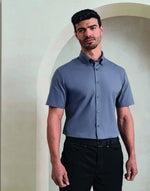 Premier Workwear Oxford Mens Short Sleeve Shirt - PR286M - thumbnail 1