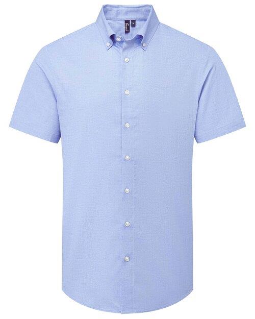 Premier Workwear Oxford Mens Short Sleeve Shirt - PR286M