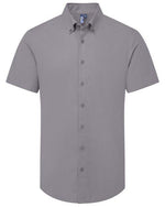 Premier Workwear Oxford Mens Short Sleeve Shirt - PR286M - thumbnail 5
