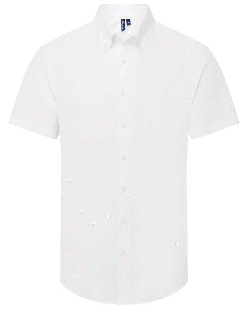 Premier Workwear Oxford Mens Short Sleeve Shirt - PR286M